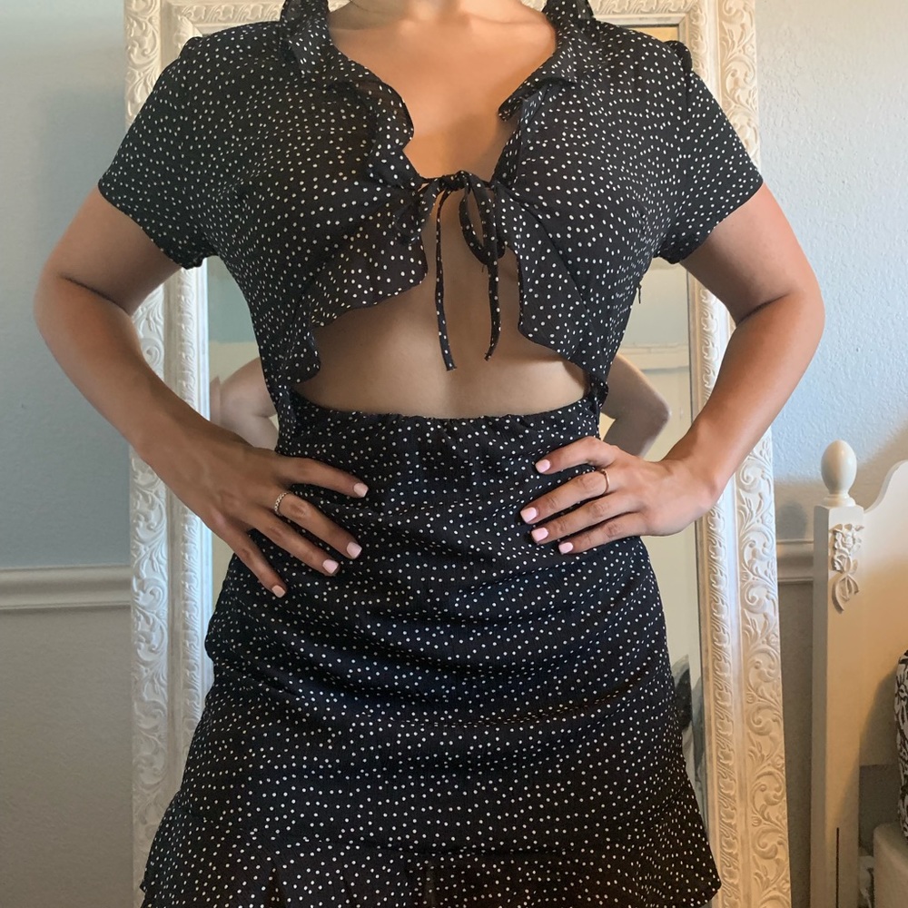 Princess Polly Tie Front Dress (New w/ tags)